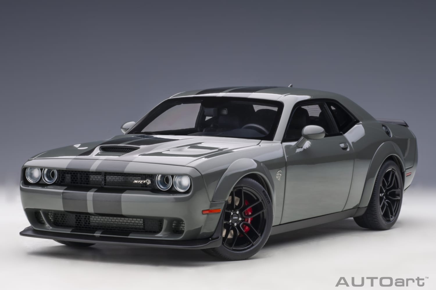 Dodge Challenger SRT Hellcat Widebody 2018 (Destroyer Grey) | AUTOart